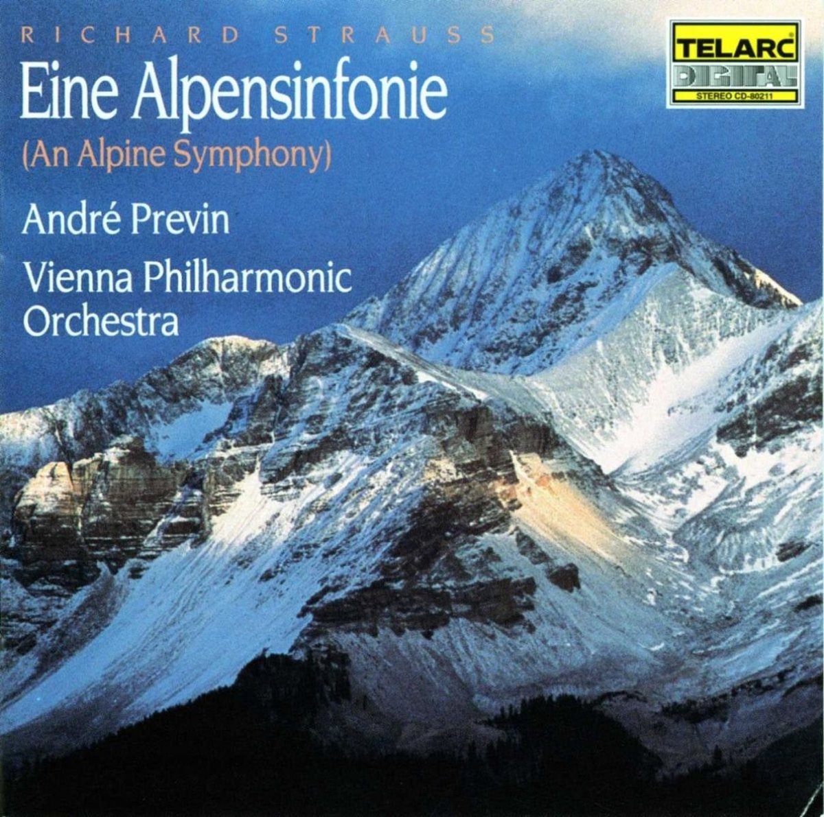 Strauss: Alpine Symphony / Andre Previn, Vienna Phil