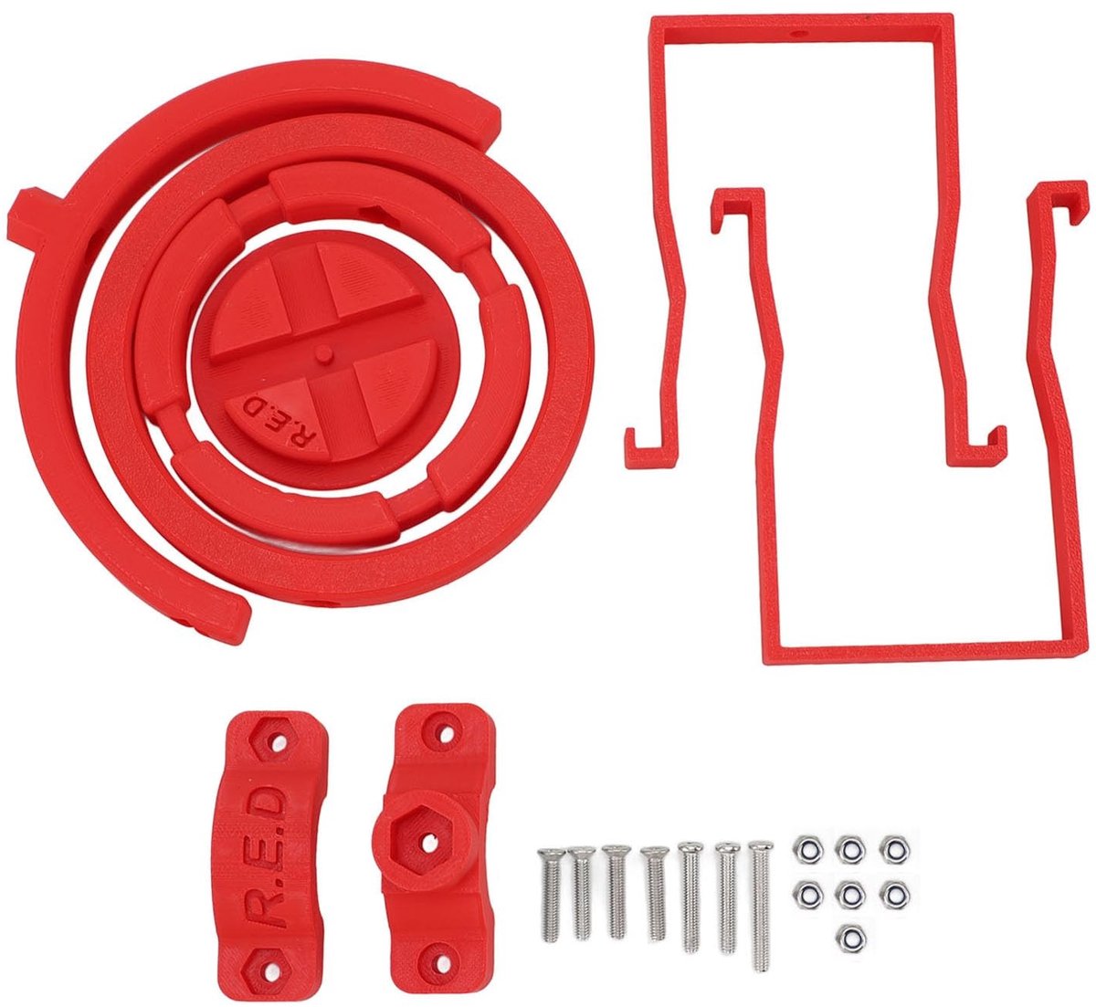 aladdien - Gyroscopic Cup Holder - Anti Morte - Rood - Waterfleshouder - Geschikt voor scooters en fietsen - Stabiliteit en gebruiksgemak