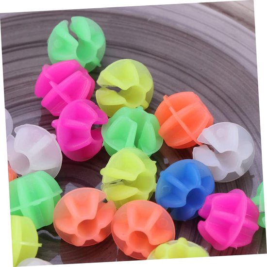 Fietswiel Spaakkralen - Decoratieve Clips - Kinderfiets Versieren - Lichtgevend Materiaal - 15 cm - Diverse Kleuren — afbeelding 2