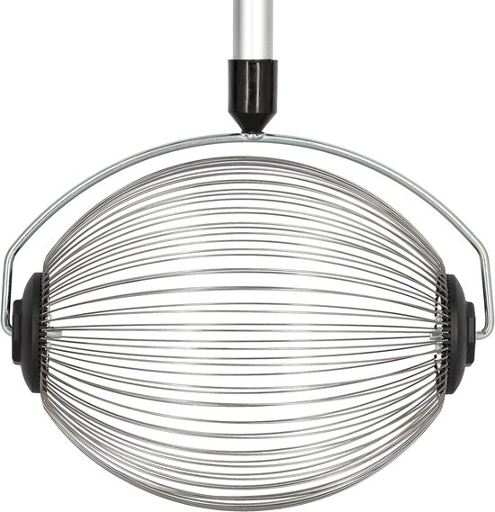 Notenverzamelaar - Fruitplukker - Tuinieren - Verstelbare steel - 105-145 cm - Zilver — afbeelding 2