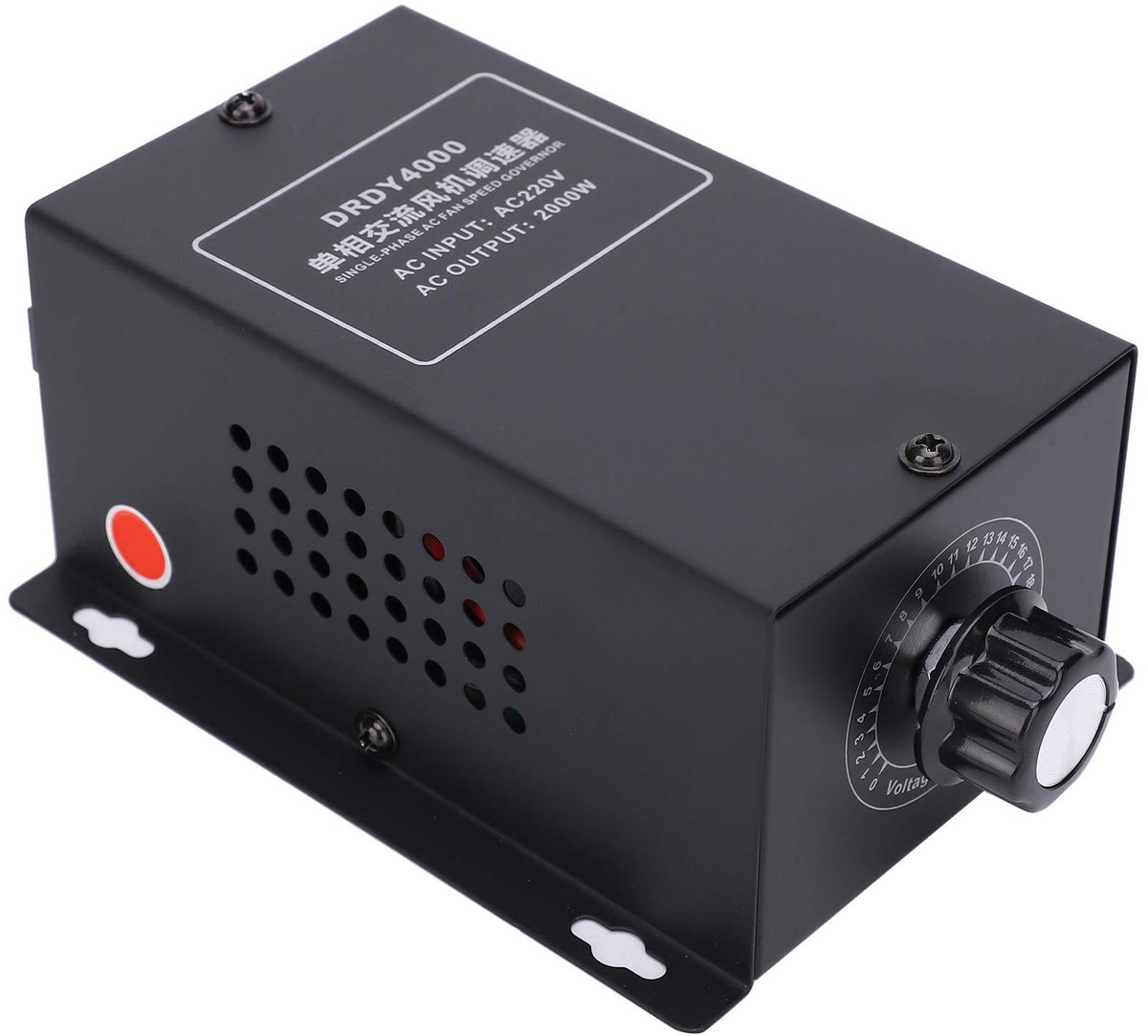 ONF3 - Motor Snelheidscontroller - Traploze Regeling - Geschikt voor Plafondventilators - AC 220V - Energiezuinig - Betrouwbare Prestaties - Ide...