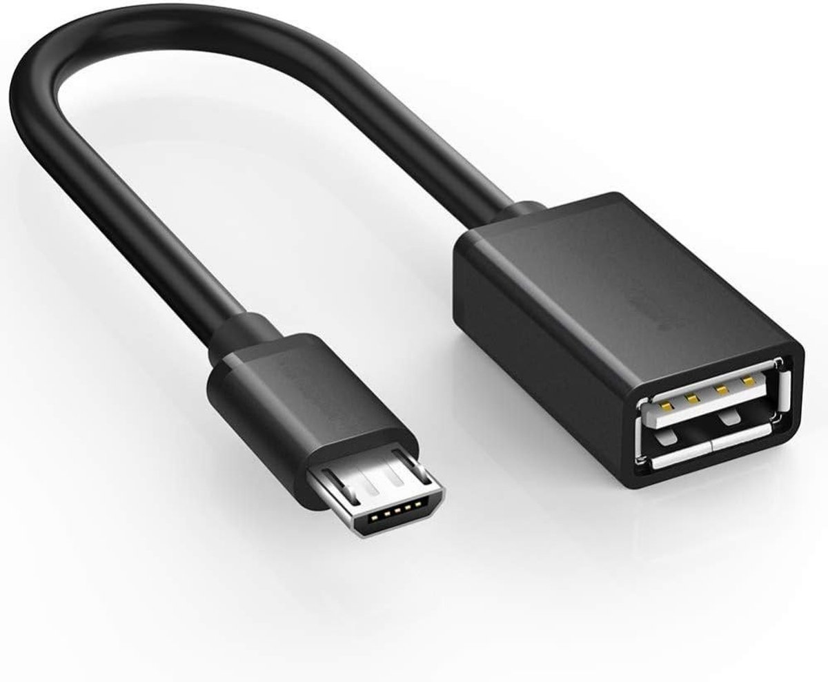 aladdien - USB naar Micro USB Dongle - Geschikt voor Fire Tablets 4e Generatie - Opladen en Gegevensoverdracht - Compact en Lichtgewicht - Perfecte ...