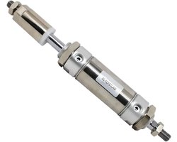 Perslucht Cilinder - Dubbelwerkend Gereedschap - Industriële Automatisering - Verstelbare Slag - 16mm Boring - Aluminium