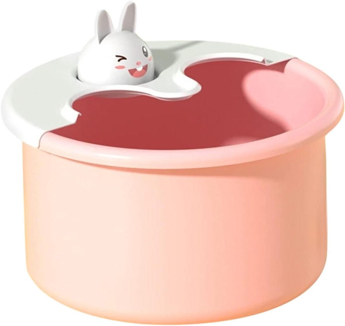 Voetenbad - Voet spa - Voet ontspanning - Ingebouwde massagepunten - 35 x 35 x 19.5 cm - Roze