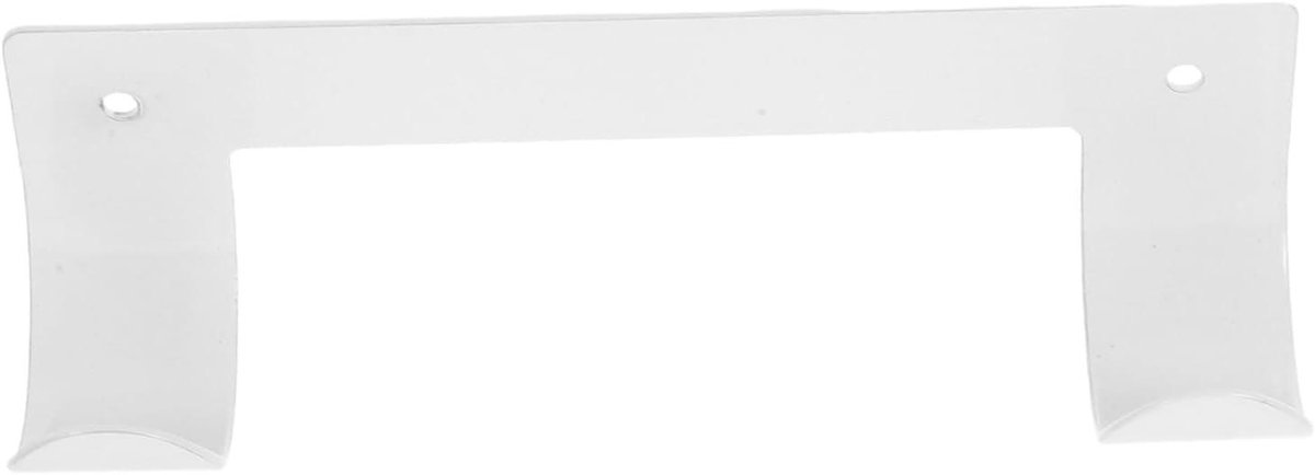 Strijkplank Wandhaak - Strijkplankhouder - Ruimte Besparen - Met Hangrek - 15.3cm Lengte - Wit
