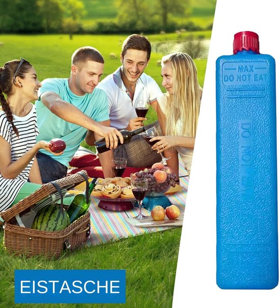 Koelaccu's Lunchbox - Vriesblokken Tas - Eten Koel Houden - Gelijkmatige Koude - 200 ml - Wit — afbeelding 5