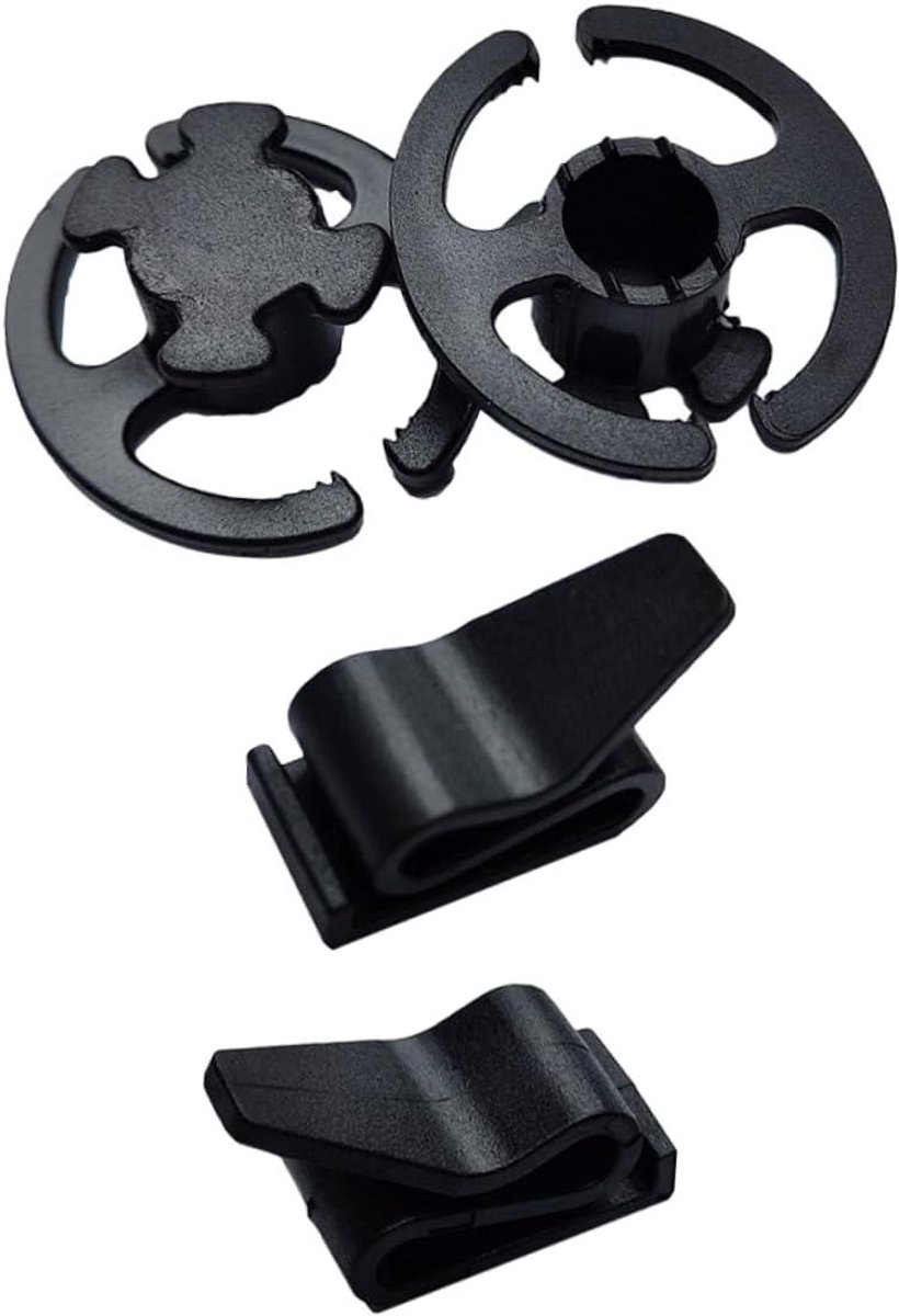 Masker Haak - Helm Clip - Helm Dragen - Oorpijn Voorkomen - 2 Paar - Zwart
