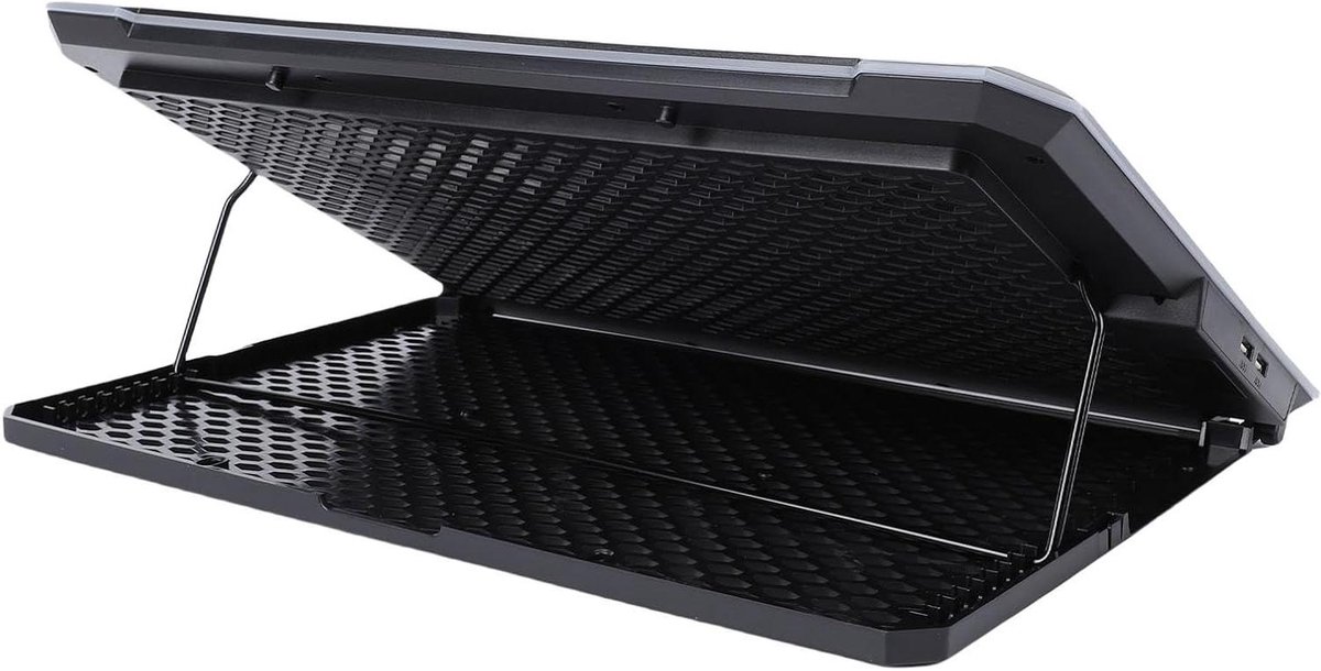 Laptop Koeler - Koelstation - Gaming Prestaties - 10 Ventilatoren - 12-19 Inch - Zwart
