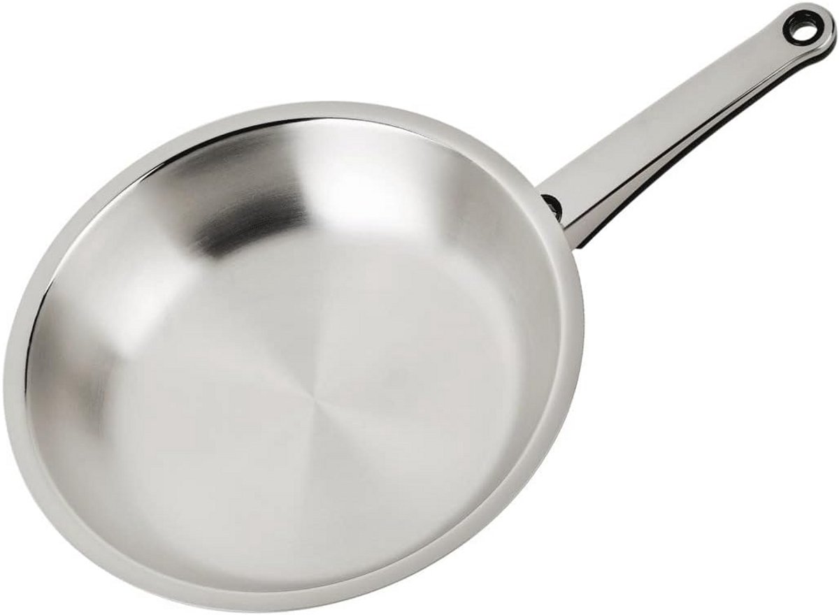 Koekenpan 20 cm RVS voor Gezond Koken