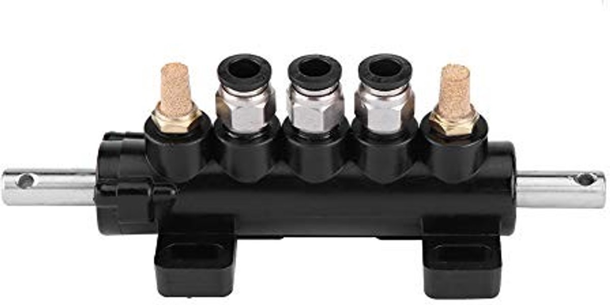 aladdien - Car Air Control Valve - Voetpedaal Klep - Hoogwaardige Aluminium - Wit - Perfect voor Ranger Tire Changer - Type B(1)