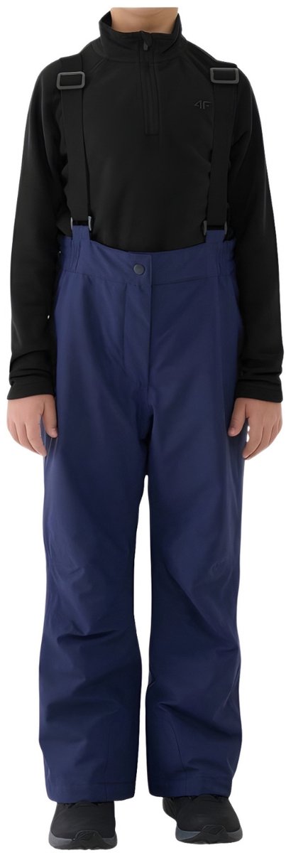 4F Skibroek voor jongens Donkerblauw 140cm