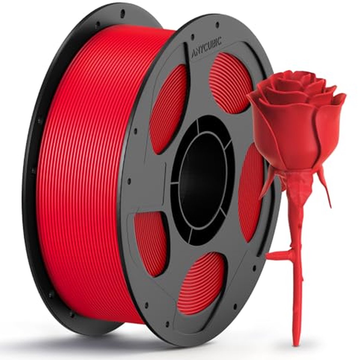 PETG Filament voor 3D Printers - 1 kg, Rood, 1.75 mm Dikte