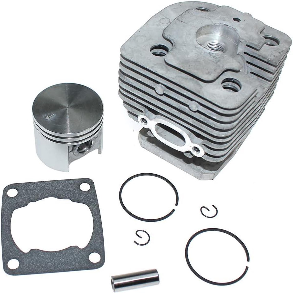 Cilinder Zuiger Set - Motor Onderdeel - Bosmaaier Onderhoud - 40mm Diameter - 1 Stuk - Metaal