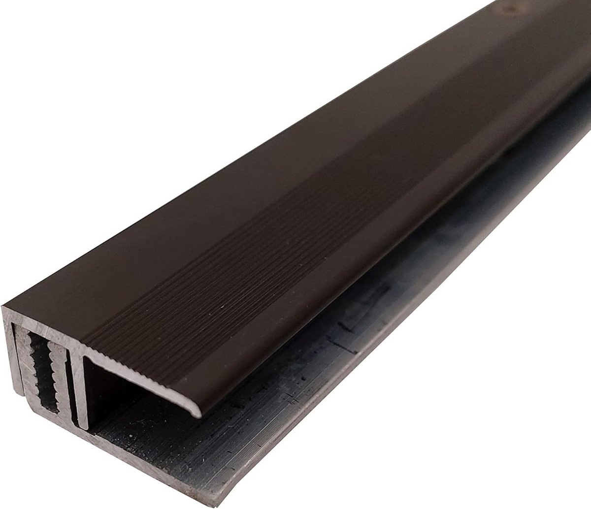 Verstelbaar Aluminium Profiel voor Parket en Laminaatvloeren 7-16 mm Hoogte 90 cm