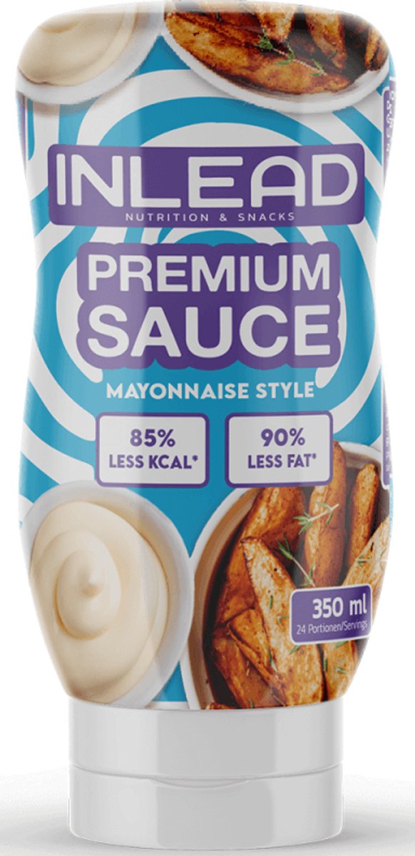 Inlead Premium Sauce (350ml) Mayonnaise Style - Functionele voeding - Sauzen/Siropen