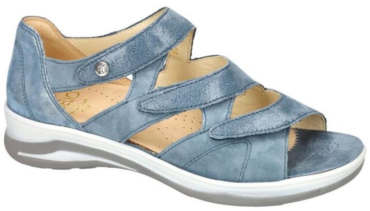 Fidelio Hallux -Dames - blauw licht - sandalen - maat 40