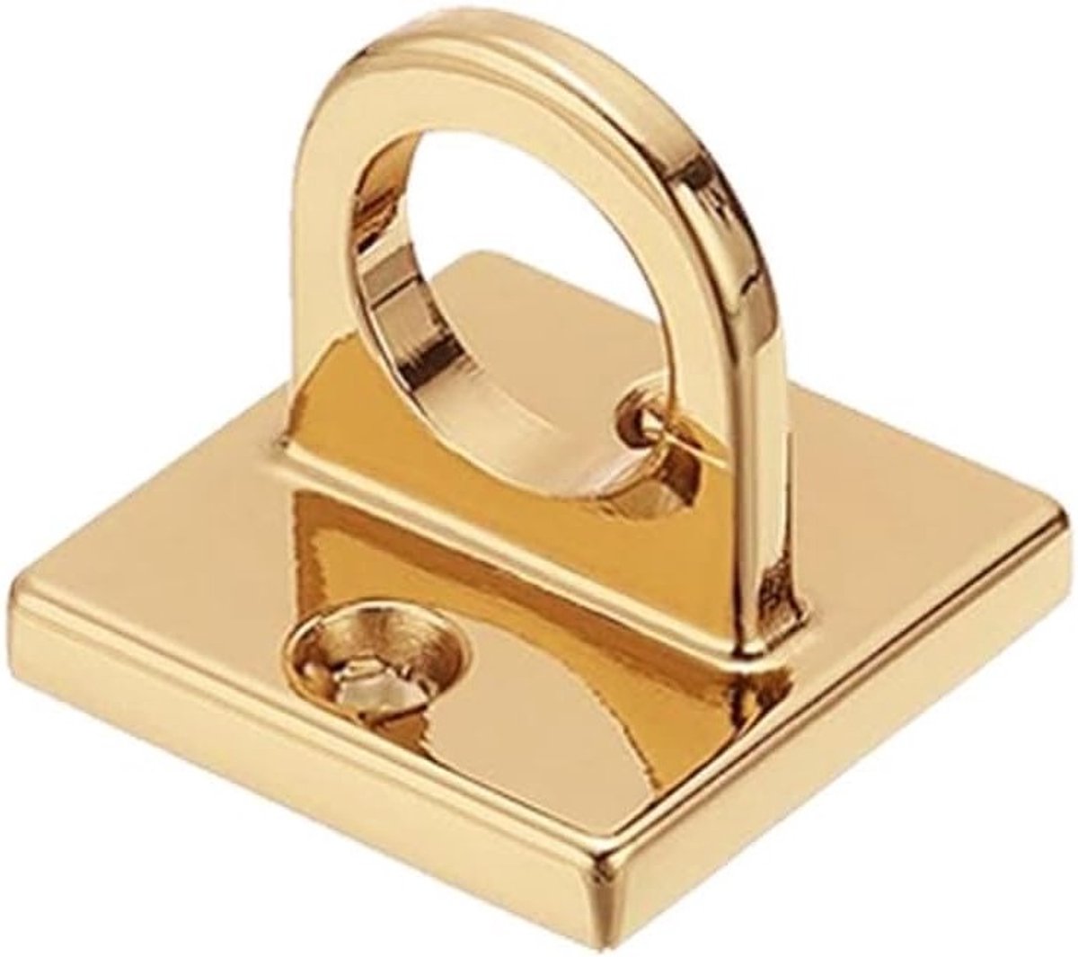 Zware metalen pad oogplaat U-haak voor wandmontage, ideaal voor theaters, tentoonstellingen en hotels