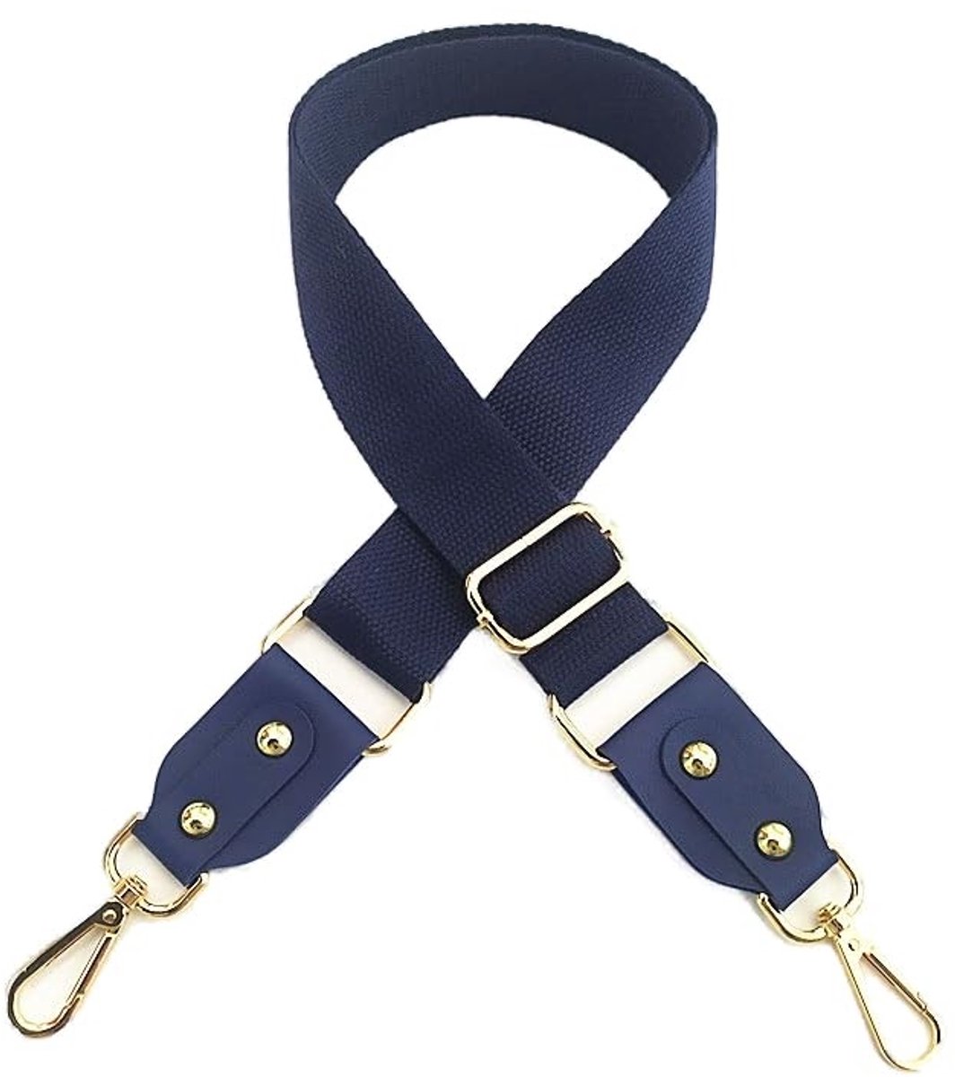 Verstelbare Schouderband voor Handtassen - 80-130 cm - Donkerblauw