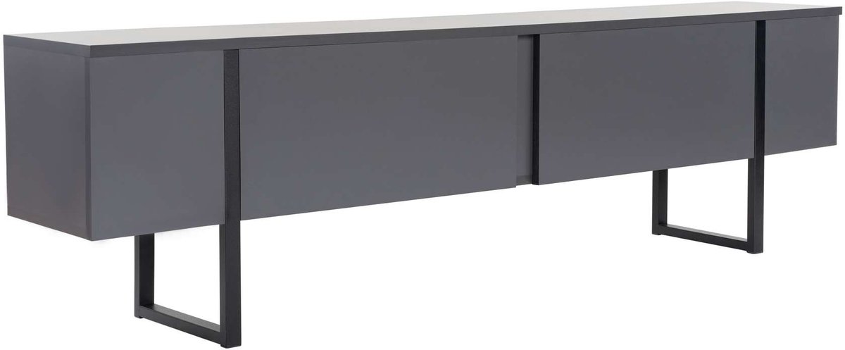 Houten TV-meubel "Serenity" 180 x 30 x 50 cm - Antraciet