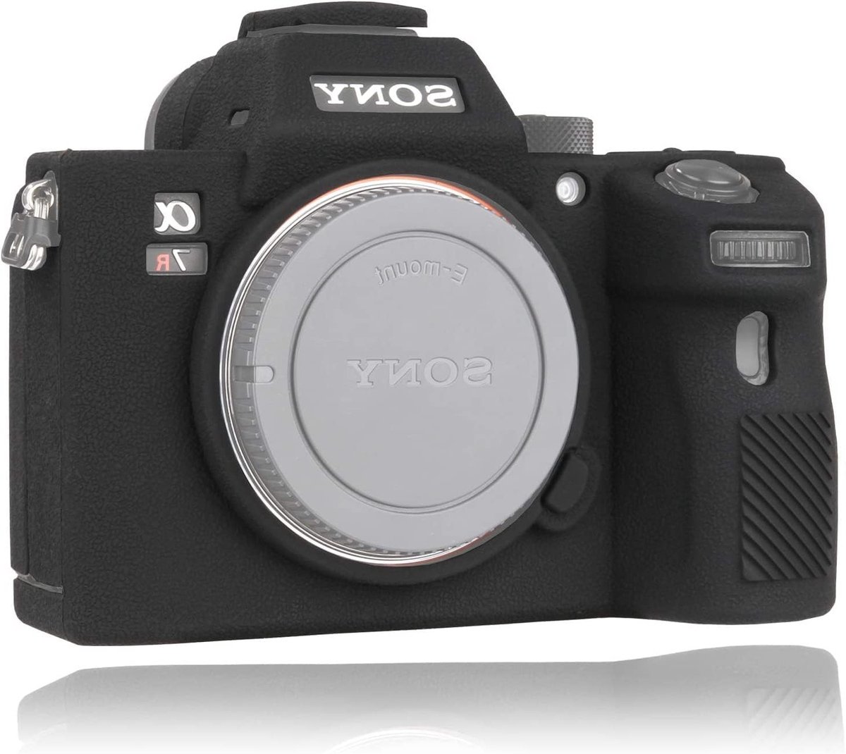 Siliconen Beschermhoes voor Alpha 7III - Zacht Rubber voor ILCE-7RIII, A7R3, A7M3 en A7 III Camera's, Ideaal voor Bescherming en Grip