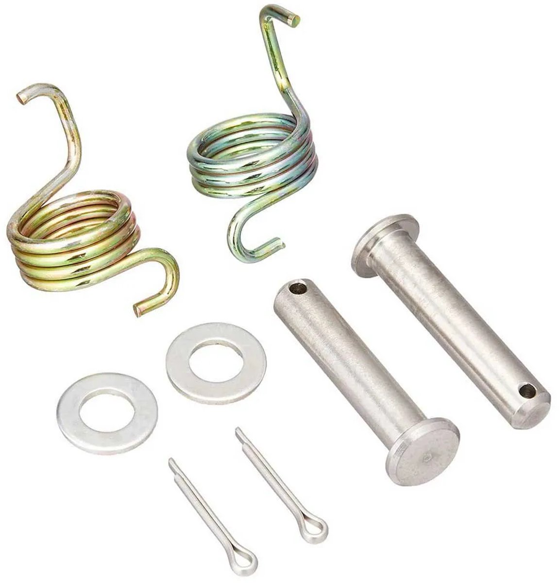 Drc Honda Xr 250 R 96-04/super Xr 250 95-02/xr 250 03-07/xr 400 R 96-04/xr 600 R 92-00/xr 650 R 00-07 Set Met Veerpennen Voor Voetsteun Zwart