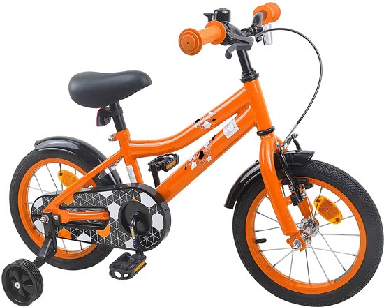 vidaXL - Kinderfiets - 16 - Inch - voor - 4-6 - jaar - oud - Oranje van VidaXL — afbeelding 2