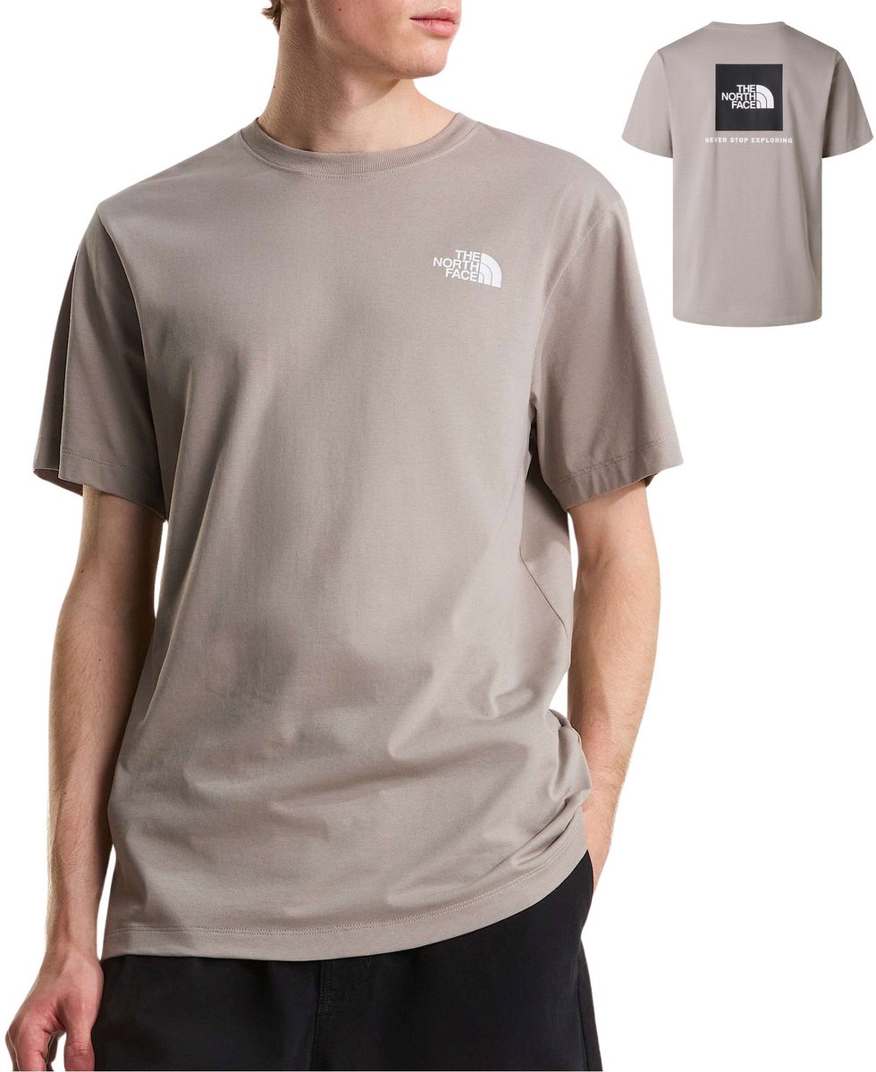 The North Face Evolution Box T-shirt Heren Grijs