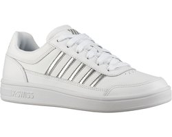 K-Swiss Dames Sneaker Court Chasseur 96042-121-M Wit Silver