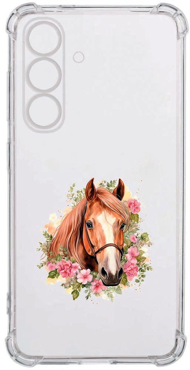 TPU Siliconen Hoesje Samsung Galaxy S26 Plus Paard Valbestendig