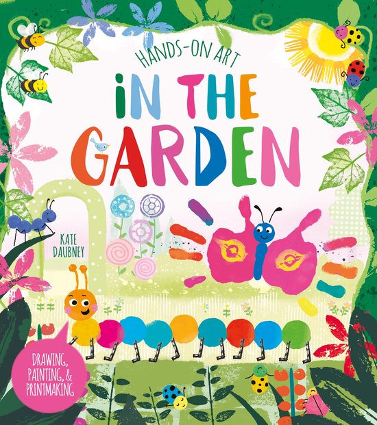 Hands-On Art: In the Garden - cover