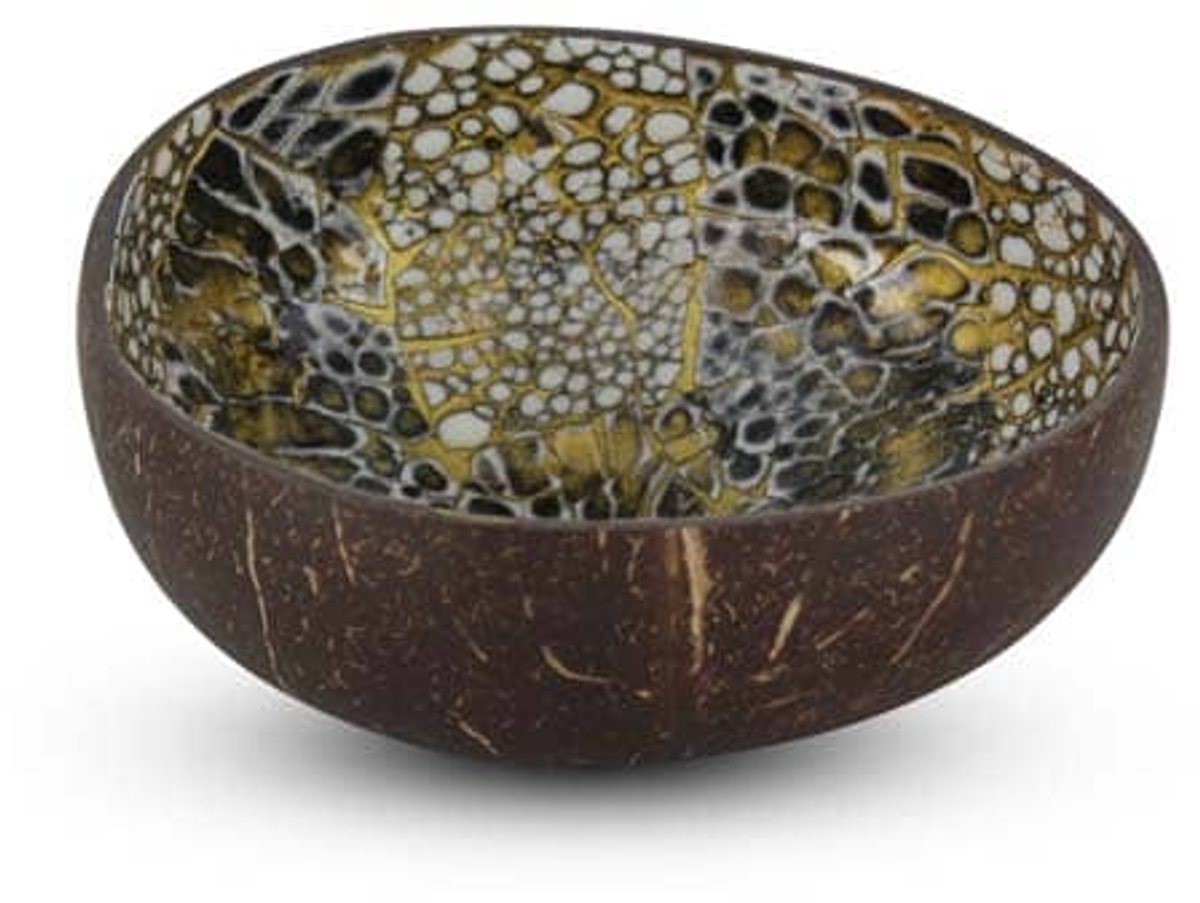 Safaary - Coconut Bowl Gold Ø 13 x 7cm