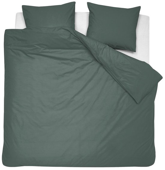 Cinderella Weekend Dekbedovertrek - Tweepersoons - Katoen - Lits-Jumeaux Extra Breed - 260x200/220 cm - Groen — afbeelding 4