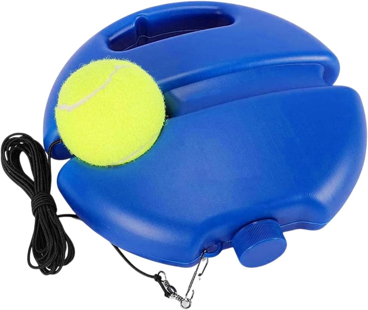 Tennis Rebounder - Trainingsset Bounce - Solo Tennis Training - Draagbaar en Stabiel - 19.8 x 19 x 13.6 cm