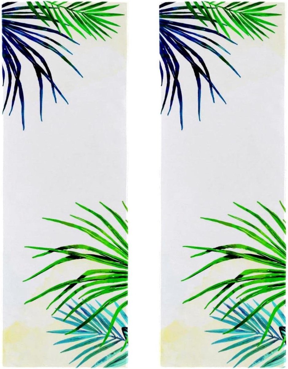 Microfiber Handdoek - Sporthanddoek Reishanddoek - Koel Blijven - Super Absorberend - 2 Pack - Veelkleurig