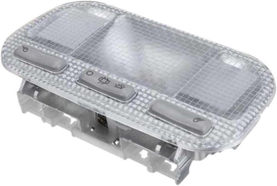 Auto Interieur Lamp - Leeslampje Dak - Comfortabel Lezen - Directe Montage - 1 Paar - Wit