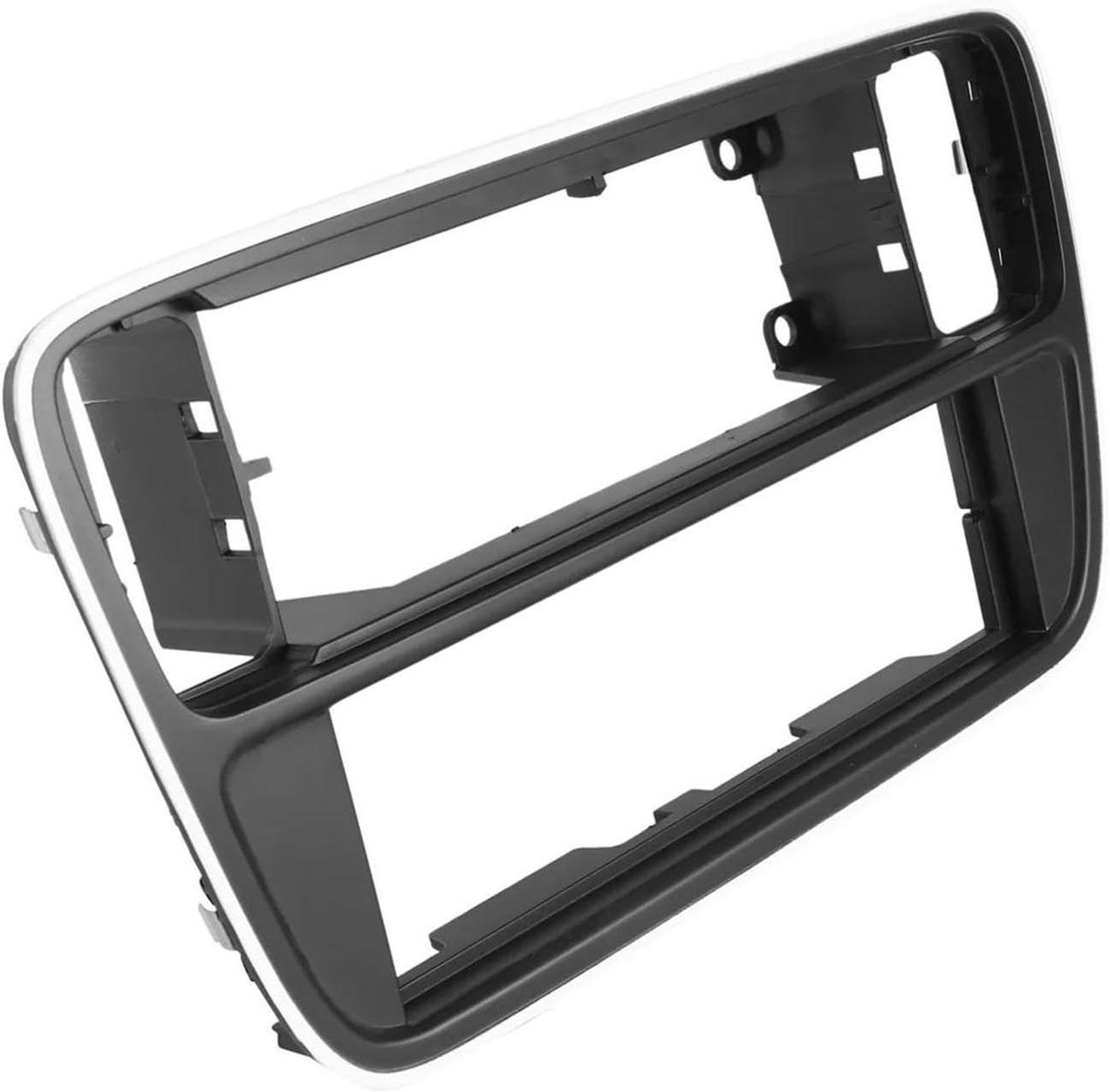 Dashboard Paneel - Radio Frame - Auto Interieur - Gladde Afwerking - Single Din - Zwart