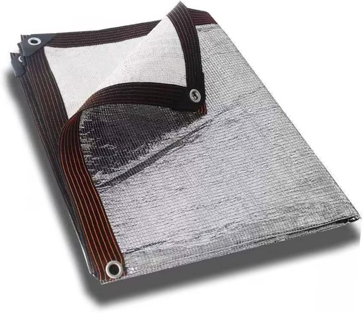 Schaduwdoek Aluminium - Zonnedoek Luifel - Buitenruimte Koelen - 99% Zonreflectie - 4 x 7