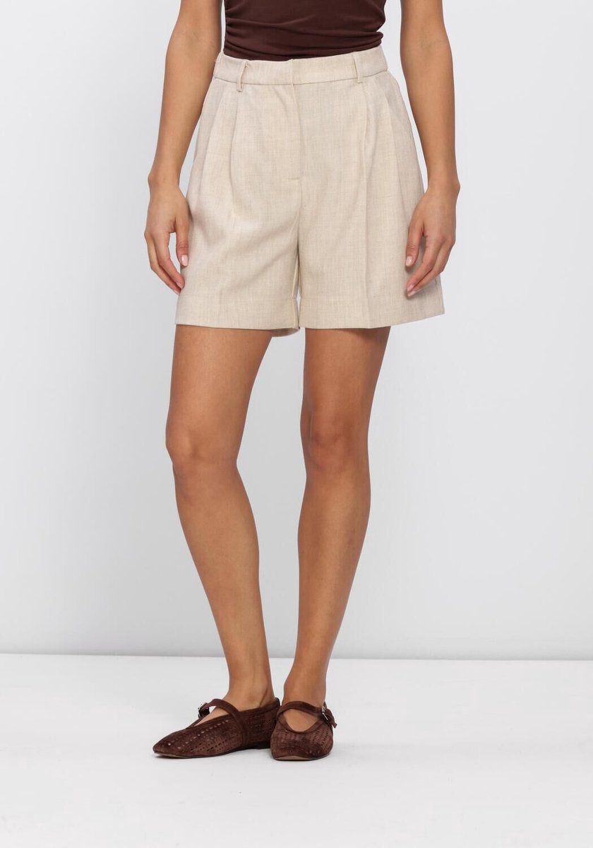 GRACE & MILA Ss2613025 Broeken Dames - Zand - Maat XS