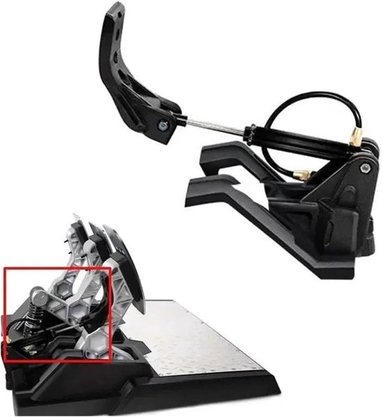 Pedalen Upgrade Kit - Rempedaal Demper - Race Simulators - Hydraulische Demping - 500 g - Zwart — afbeelding 4