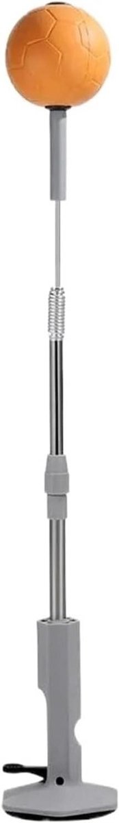 Staande Boksbal - Trainingsapparaat Snelheid - Reflex Training - Zuignap Bodem - 152 cm Hoog - Oranje