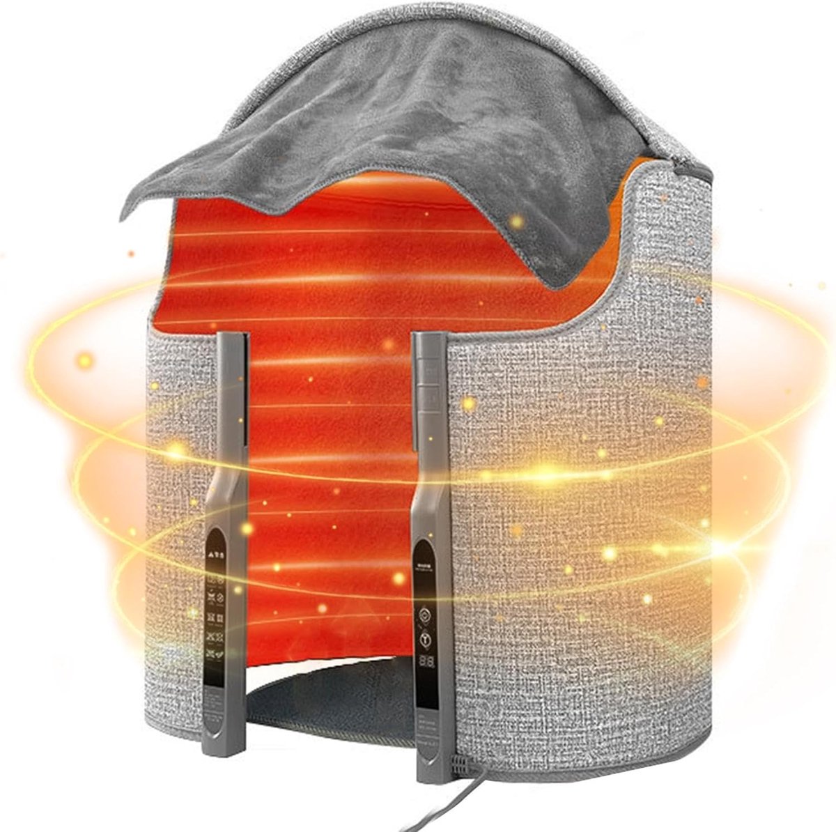 Bureauverwarming - Onderbouw verwarming - Kantoor werkplek - Snelle warmte 30s - 50x14cm