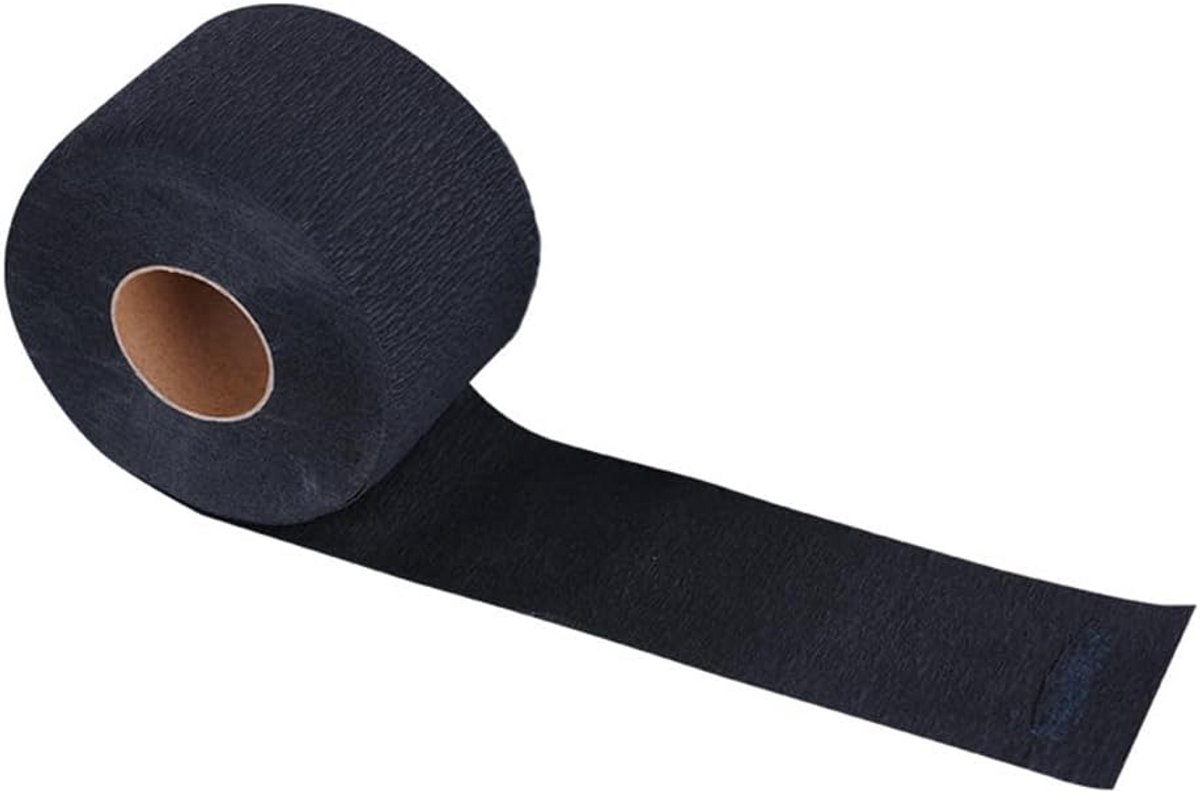Wegwerpbare Halswikkels voor Kappers - Zwarte Rekbare Halsband voor Kapperszaken