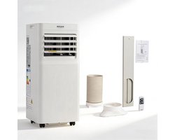 Mobiele Airco - Mini Airco - Ruimte Koelen - 3-in-1 Functies - 9000 BTU - Wit