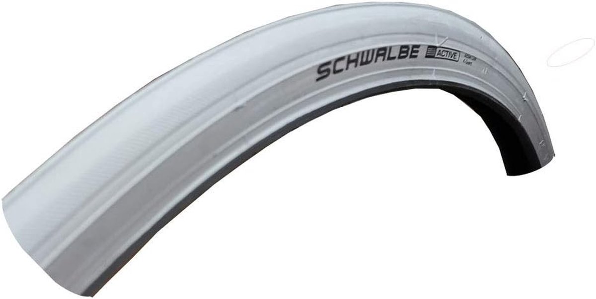 Rolstoel Buitenband - Slick Band - Vast Terrein - Hoge Kilometerstand - 24x1.00 - Grijs