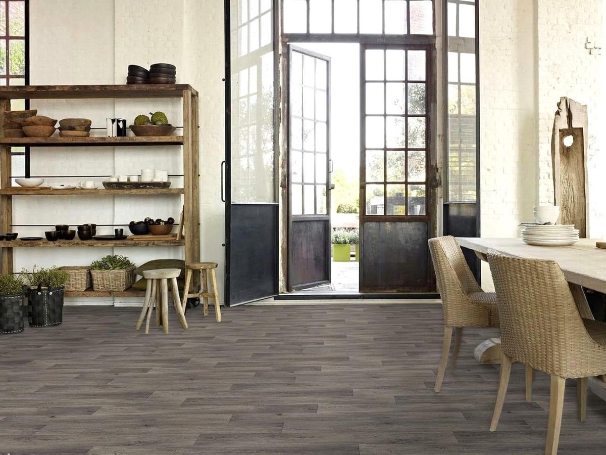 PVC vloer - Vinyl vloerbedekking - Vloer vernieuwen - Antislip oppervlak - 200x150 cm - Ni