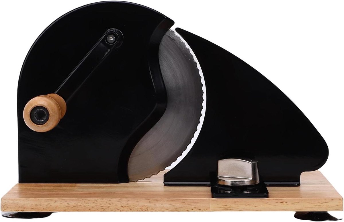 Broodsnijmachine Handmatig - Brood Snijder - Zelfgebakken Brood - Compact en Stijlvol - 36 Centimeter - Houtkleur
