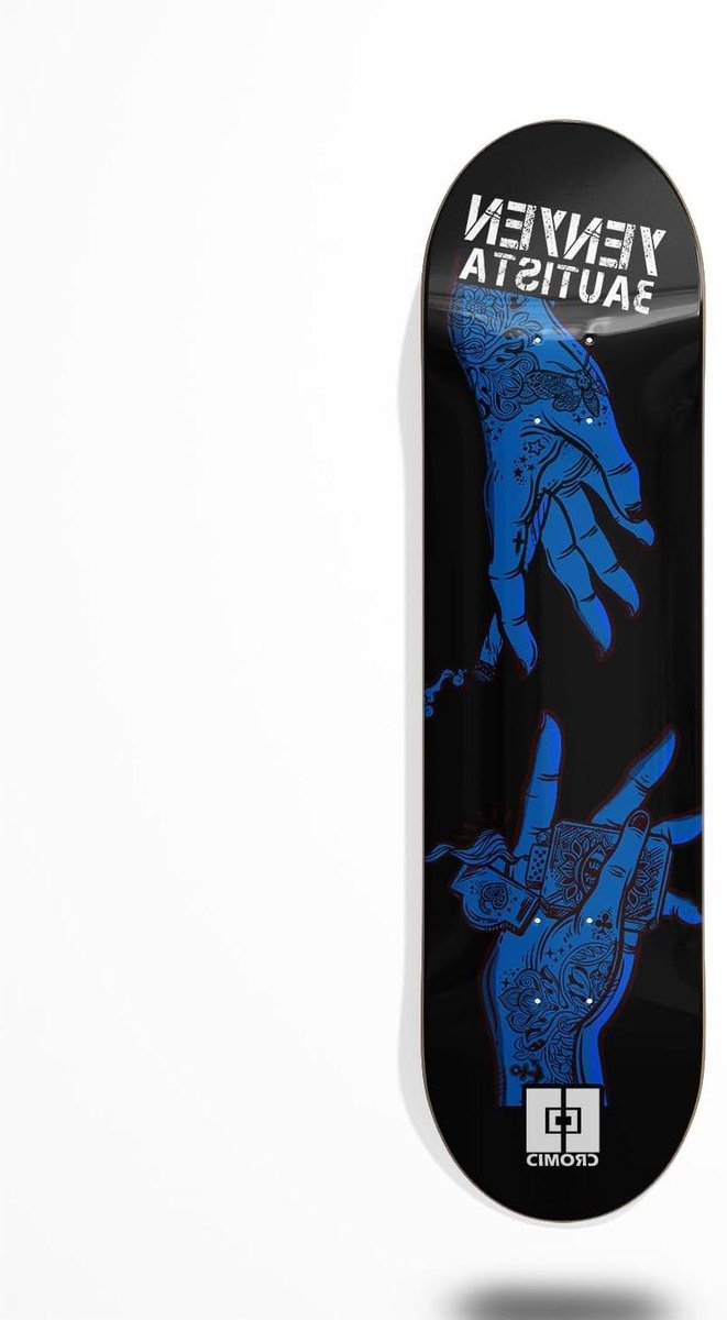 Skateboard Deck Compleet board Street cruisen Met griptape 8.25 inch