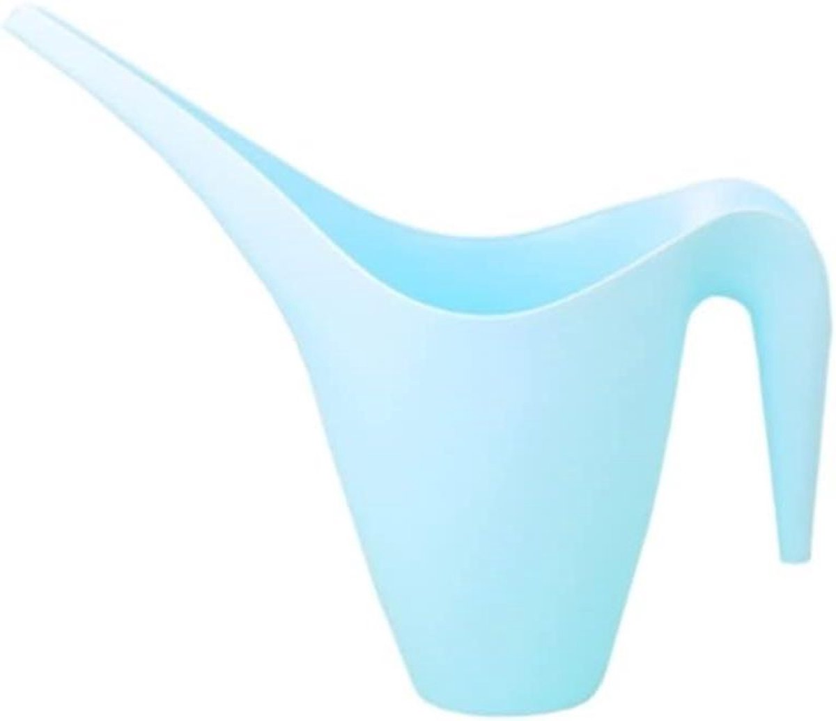 Plastic Gieter - Waterplanten Bak - Binnen Buiten - Lange Nauwe Tuit - 34.5 x 8 x 30cm - Blauw