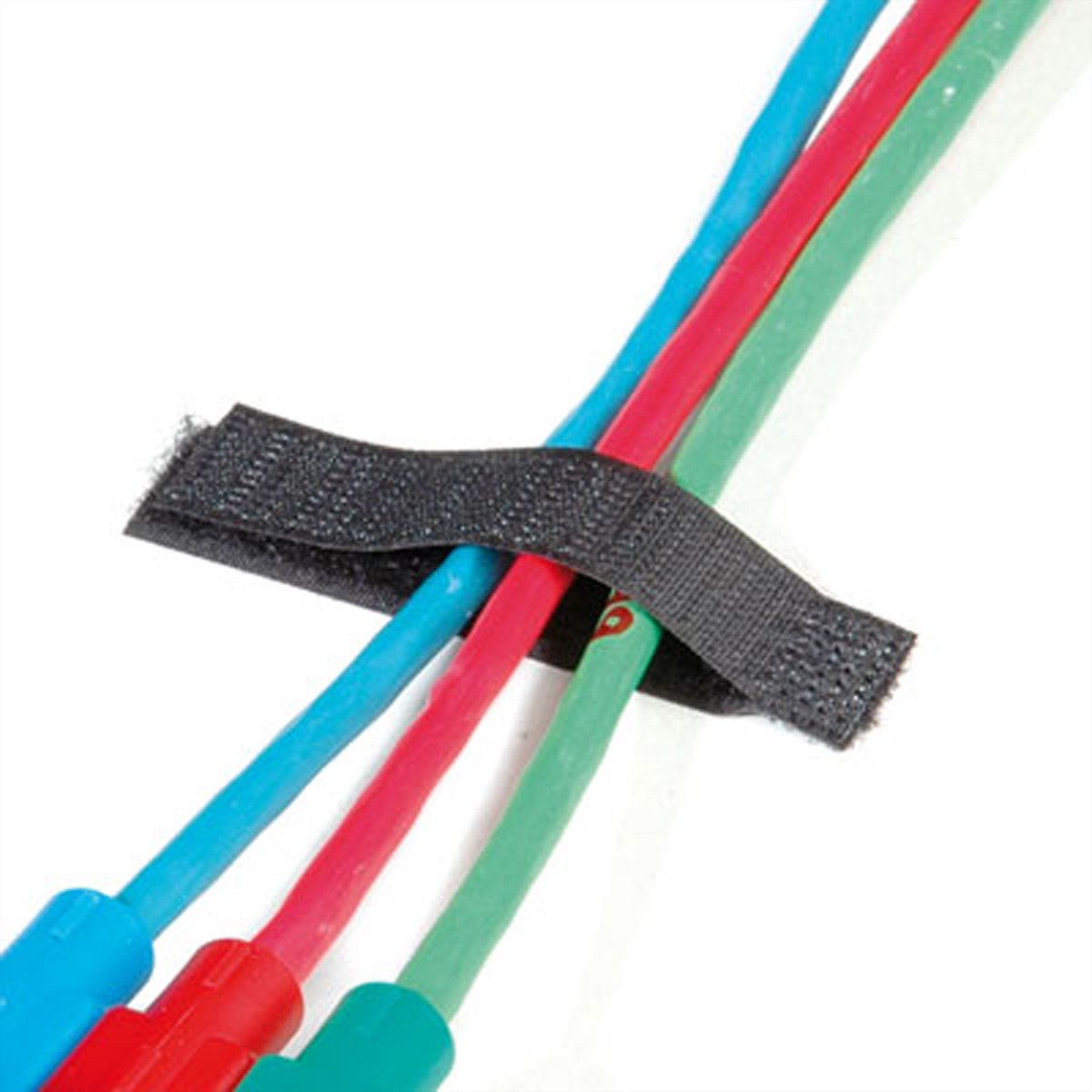 VELCRO® ONE-WRAP® platte kabelwikkel zwart, enkel, 16 x 70 mm