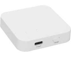 Smart Home Hub – Gateway Controller – Apparaten Verbinden – Dual Mode WiFi Bluetooth – 30m Bereik – Wit